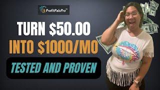 Turn $50 Into $1000 A Month Passive And Residual Income!