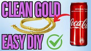 How to Clean Gold Jewelry At Home With Coke (Easy DIY At Home)