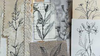 Scrap busting part 2- mini sketches and clusters