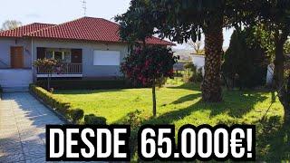 4 CASAS EN VENTA | DESDE 65.000€ | A 20 Km de OURENSE, GALICIA