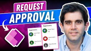 How to Request an Approval Process from Power Apps | Full Tutorial