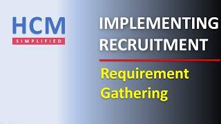 How to implement recruitment module | Part -1 | HCM Simplified