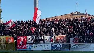 Tifosi del Teramo in trasferta a Giulianova 2023-24.