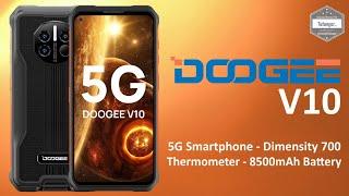 DOOGEE V10 The new Doogee 5G smartphone that takes your temperature ️ - Unboxing