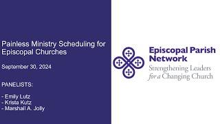 Painless Ministry Scheduling for Episcopal Churches