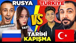 TÜRKİYE VS RUSYA!!  ÜLKELER ARASI YOUTUBERLARA KARŞI TARİHİ TURNUVA!! | PUBG MOBILE