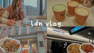 London Vlog: working in office, KBBQ, Covent Garden,