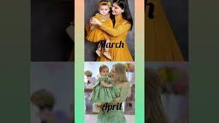 Very Amazing Dresses Choose Your Birthday Month Dresses Your And Your Babies #viral #shorts #choose