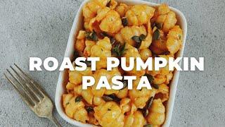 Roasted Pumpkin Pasta l Dairy Free Pasta Recipe - Flavours Treat