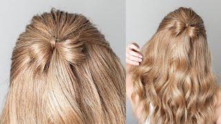 HAIR BOW HAIR HACK | Hairstyles for Medium Long Hair