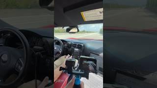 POV: HARD PULL in a BOOSTED C6 Z06 Corvette...