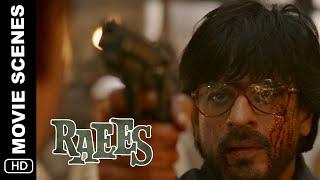 Aye Battery | Raees | Action Scene | Shah Rukh Khan, Mahira Khan, Nawazzudin Siddiqui