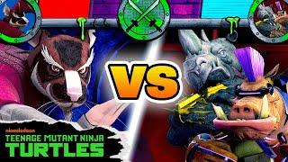 Master Splinter's Biggest Battles w/ HEALTH BARS!  ft. Bebop, Rocksteady, & More Mutants! | TMNT