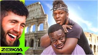 KSI & Deji Being Chaotic For 18 Minutes Straight...