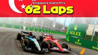 F1 24 - 100% Race Singapore w/ Russell | #SingaporeGP 