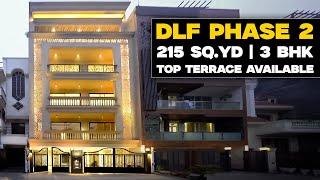 3 BHK Builder Floor in DLF Phase 2 | DLF Floors | Top Floor with Terrace