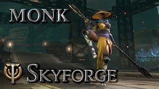 Skyforge - Monk gameplay