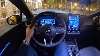 New RENAULT CAPTUR FACELIFT 2025 - NIGHT POV test drive & REVIEW (Techno, FULL HYBRID)