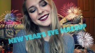 New Year's Eve Makeup  (Cranberry Themed)