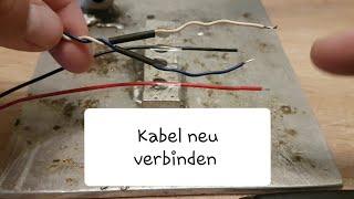 Kabel miteinander verbinden