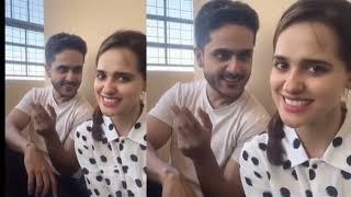 Famous Celebrity Couple Making Funny Videos At Fahad Mustafa video Doing Mimcs of Fahad