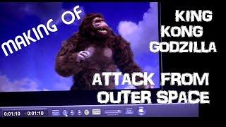 Making of "King Kong - Godzilla: Attack from outer space" (Stop Motion / Toho Kaiju)