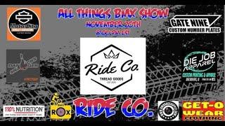 All Things BMX Show With Noel and Nic Weigel from Ride Co.