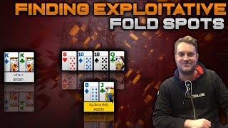 Poker Strategy - Finding exploitative fold spots