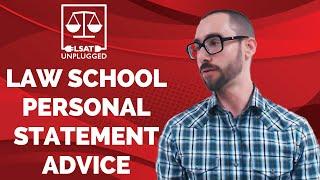 Law School Personal Statement Advice