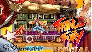 Fatal Fury Special, known as Garō Densetsu Special (Arcade) Gameplay 4K