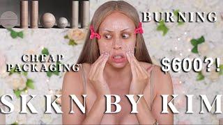 SKKN BY KIM REVIEW & UNBOXING: burns skin on camera, cheap packaging, overpriced, the list goes on!!