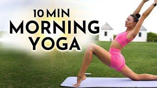 10 Min Morning Yoga to Feel Healthy and Happy