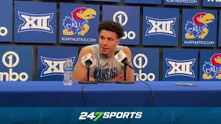 Kevin McCullar discusses KU's upcoming road trip to take on Indiana