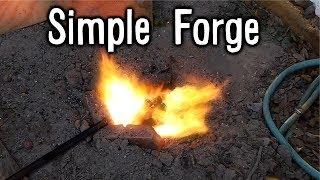 I made a FORGE | Simple and easy ground forge