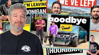 Why Everyone is Quitting BIG Automotive YouTube Channels // Donut, Hoonigan, CarThrottle