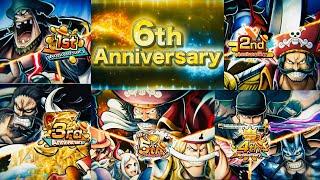 1st-6th Anniversary Video Live Brodcast in A Week in One Piece Bounty Rush