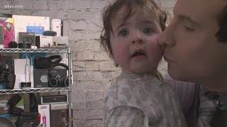 Matt Granite's daughter steals the show on live TV