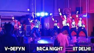 Crowd going crazy for V-Defyn Dance Society performance | BRCA NIGHT | IIT DELHI | 2023