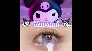 [BEACOLORS] Kuuu Kuromi??!#contactlenses #KUROMI #sanrio #trending #cute #sanriolover#cosplay #fyp