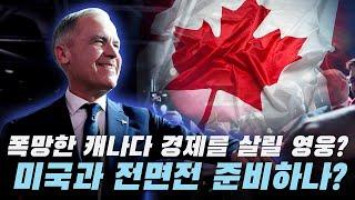 새로운 캐나다 총리, 마크 카니! 폭망한 캐나다 경제를 살리고 미국에 맞서 싸울 영웅?