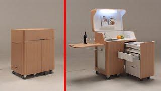 Multifunctional Furniture ideas and Space Saving Design for Small Spaces @QuantumTech