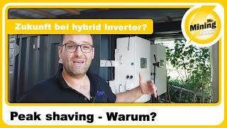 Warum peak shaving (Spitzenlast schieben) die Zukunft bei hybrid Inverter sein wird!