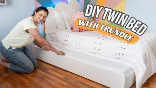 Let's build a Twin bed with Trundle Underneath Because Sleepovers are Fun!