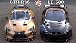 2025 Lexus LC 500 vs Nissan GTR R36 Nismo / Unique Dou