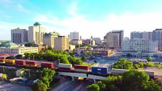 Winnipeg, Manitoba Downtown Tour Part 3 I 2021 I 4K | Aerial View