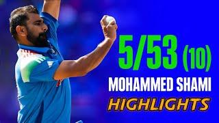 Md Shami 5/53 , 5 Wicket Haul Highlights vs Bangladesh | Champions Trophy 2025 |