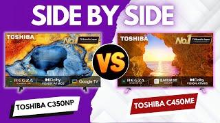 Toshiba C350NP vs Toshiba C450ME Side-by-Side TV Comparison