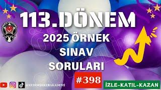 #Özel #Güvenlik #Sınav #Soruları 09 ŞUBAT 2025 113.Dönem Sınavı #Özel #Güvenlik #Sınav #Soruları-398