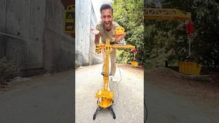 Unboxing remote control construction crane | rc big crane testing