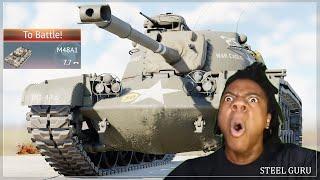 The WORST STOCK tank in the entire game  M48 STOCK GRIND Experience !!!